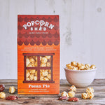 Popcorn Shed - Pecan Pie Popcorn - 80g - best before 30/11/24- open/ scruffy pack