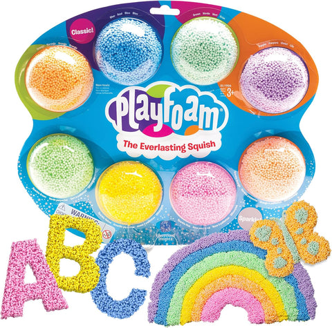 Learning Resources Playfoam Combo 8 Pack, Used- very good, only 1 colour used, scruffy packaging