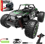 BEZGAR TB202 Remote Control Cars -Monster Truck Toy Green- new but scruffy box