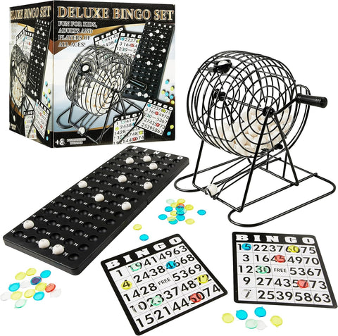 KreativeKraft Bingo Game Set, New but scruffy, open packaging