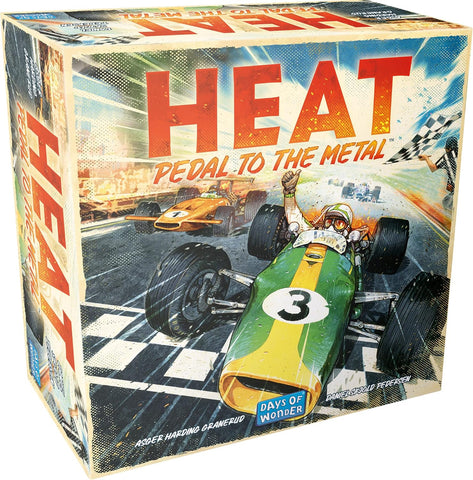 Days of Wonder | Heat: Pedal to the Metal | Racing Game |New original box