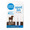 Pride & Groom Flea & Tick Repellent Spot On For Dogs, 2 pack