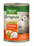 Natures Menu Original Chicken with Vegetables Wet Dog Food, 400g,can, best before 16/10/25