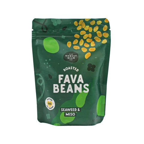 Seaweed & Miso Roasted Fava Beans 120g, best before 07/26
