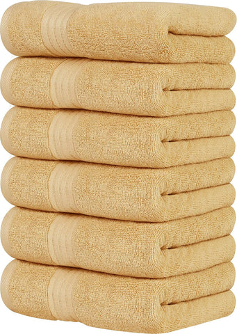 Utopia Towels Beige Hand Towels (6-Pack) condition new, no original packaging