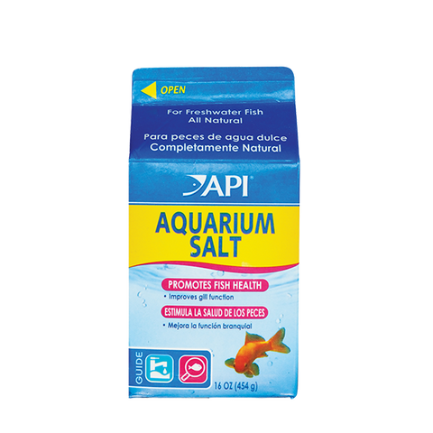A.P.I. Aquarium Salt 480g- scuffy pack- (Ref E 151)