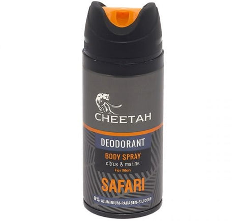 Cheetah Safari Men's Deodorant Body Spray 150ml