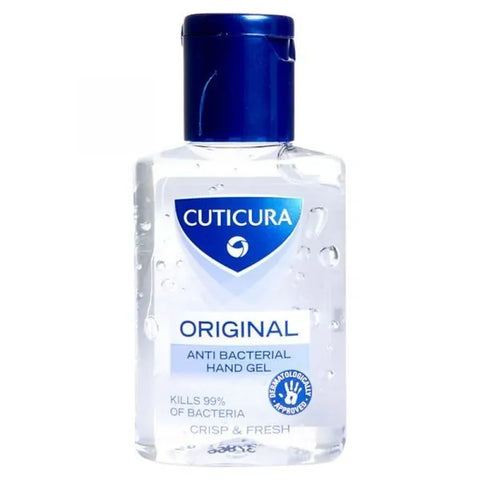 Cuticura Original Anti Bacterial Hand Gel Crisp & Fresh 50ml - Best Before 09/25 - (REF E371, )