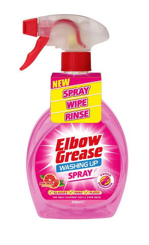 Elbow Grease Apple & Cinnamon Washing Up Spray 500ml