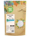 Wholefood Earth - Epsom Salts 1kg, best before 19/10/24, scuffy label