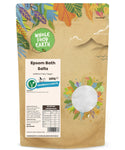 Wholefood Earth - Epsom Salts 1kg, best before 22/03/25, the pack may come slightly dirty  (Ref TO1-3)