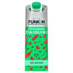 Funkin Strawberry Daiquiri Pre-Batched Cocktail Mixer 1 Litre- bets before 03/25 dirty, scruffy carton