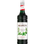 Monin Green Mint Syrup 1 Litre - best before 04/25-french label, plastic bottle