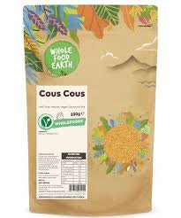 Wholefood Earth Wholemeal Cous Cous 500 g, best before 10/24