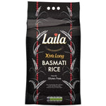 Laila Xtra Long Grain Basmati Rice 5Kg-best before 02/26