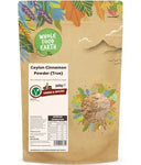 Wholefood Earth - Ceylon Cinnamon Powder (True) 2kg , best before 10/26