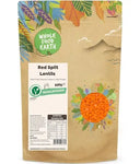 Wholefood Earth Red Split Lentils 500 g , best before 11/24