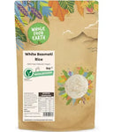 Whole food earth WHITE BASMATI RICE 3kg , best before 11/24