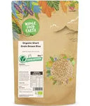 Wholefood Earth Organic Short Grain Brown Rice 3kg , best before 11/24