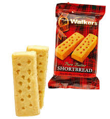 Walkers Buttery Shortbread Fingers 40g x12 Snack Packs Two Fingers , best before 4/25