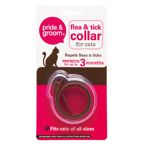 Pride & Groom Flea & Tick Collar For Cats CDU