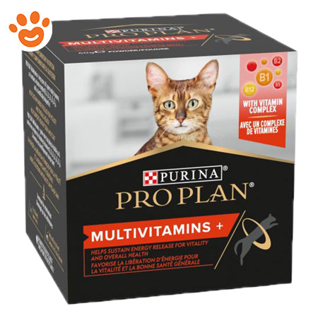 Purina Pro Plan Cat Multivitamins +-120g - powder - best before 01/24, damaged box