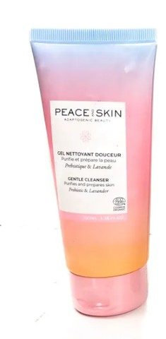 Peace and Skin Gentle Cleanser | GEL NETTOYANT DOUCEUR | Prebiotic & Lavander | 100 ml (ref E225)