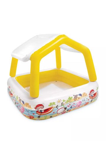 Intex Sun Shade Pool, New but open, scruffy box