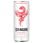 Dragon Energy Drink Sugar Free Cans pack of 19x250ml- Best Before 12/25 , missing pack,bagged