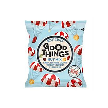 Good Things Nicely Salted Nut Mix 100g - Best Before 04/05/23 - scuffy pack- (ref T17-2)