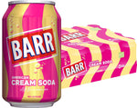 BARR since 1875 American Cream Soda |pack of 23 X 330 ml- best before 03/25- open pack and taped may comes some dented cans