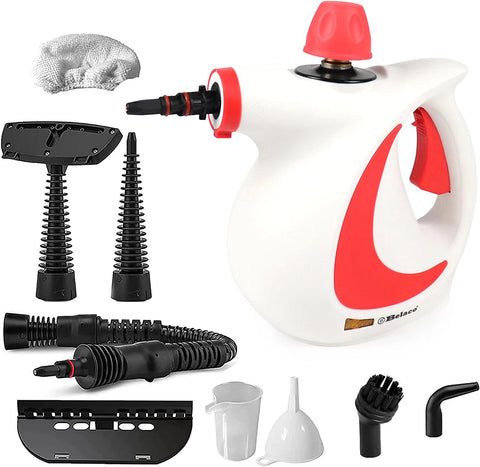 Belaco Multipurpose Steam Cleaner HandHeld - used-acceptable, missing measuring cup, filling funnel-tested