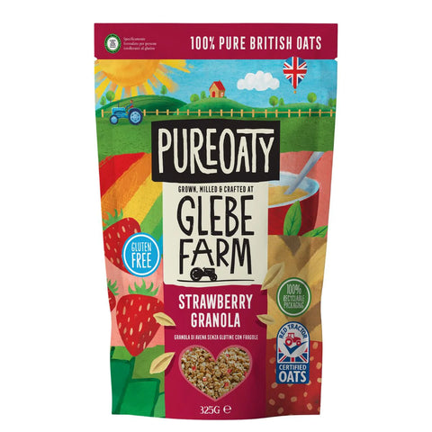 PureOaty | Strawberry Oat Granola | 325g- best before 08/09/24