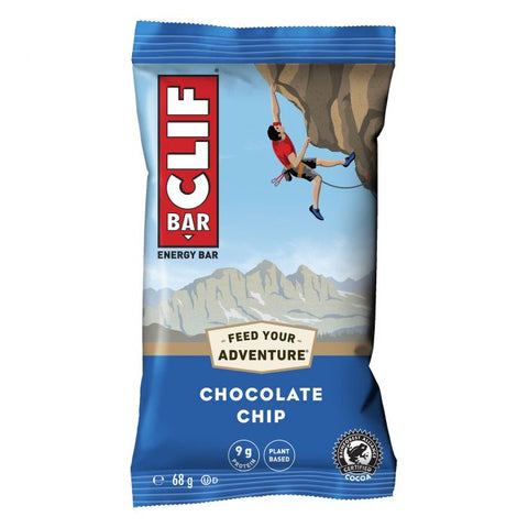 Clif 68g Chocolate Cip Energy Bar, best before 12/24 (Ref T19-1)
