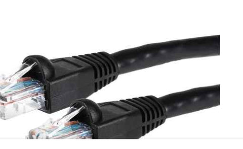 Maplin CAT6 RJ45 Plug UTP Ethernet Network Cable - Black, 3M - (REF M3 - M8 - M14 - M23, TO1-2)