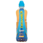 Lucozade Sport Drink Orange 12x 500ml- best before 03/25, damaged/dirty pack