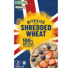 Nestle Shredded Wheat Bitesize Cereal 720g best before 01/25, damaged, scruffy box