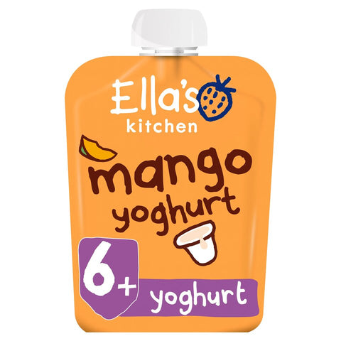 Ella's Kitchen Greek Yogurt Mango 90G best before 11/24