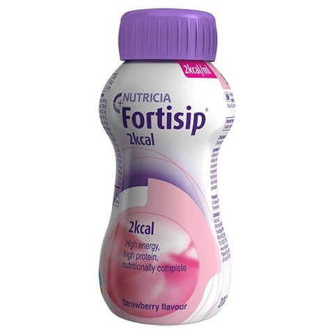 Fortisip 2kcal Forest Fruit 200ml - Best before 15/07/24 - (ref TG7-3) - dirty and dented bottle