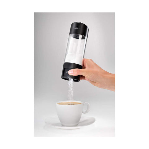 GSD Sugar Dispenser, Black, 18 cm-condition used very good- wash before use