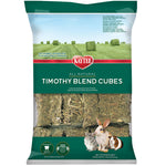 Kaytee Natural Timothy Hay Cubes High Fibre Food, 453.6 g best before 09/05/24,