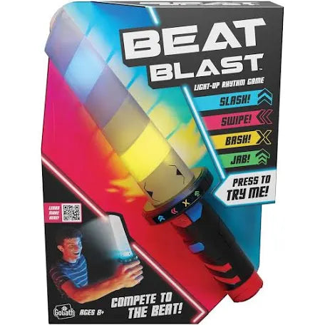 Goliath Games Beat Blast, condition: used- open box, missing batteries ( ref TT85)