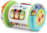 Vtech Explore And Discover Roller, Used- very good, sticky from cellophane, needs a wipe, scruffy box