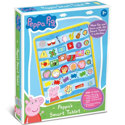 Peppa Pig PP04 Peppa's Smart Tablet Toy For Kids, New but scruffy box, tested, needs batteries