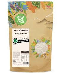 Wholefood Earth Pure Xanthan Gum Powder 125g , dirty packaging , best before 17/08/24