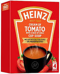 Heinz Tomato & Chilli Cup Soup4x22.5g , 07/24 , damaged packaging ,
