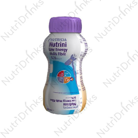 Nutrini Low Energy Multi Fibre 200ml - Best before 17/02/24 - (ref E103) - dirty and dented bottle