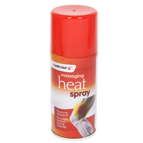 Masterplast Massaging Heat Spray 125ml, expiry date 10/27