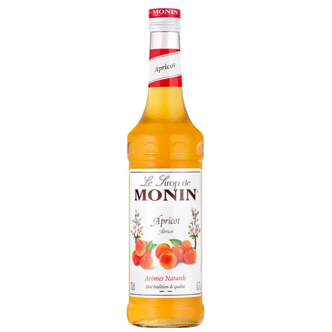 Monin - Apricot Syrup - 70 cl, best before 10/25, glass bottle