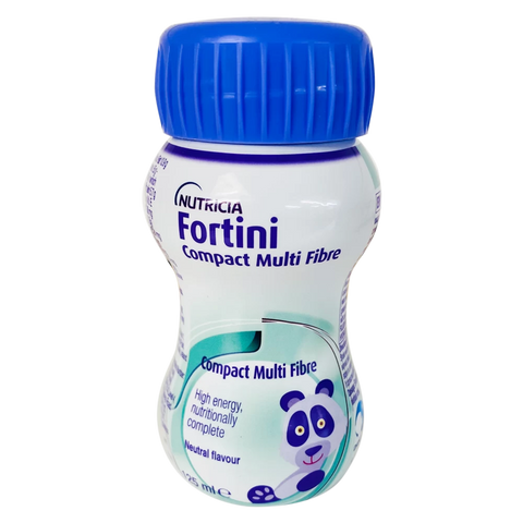 Fortini Compact Multifibre Unflavoured 125ml Best before 19/01/24 (ref A13, F43) - dirty and damaged label